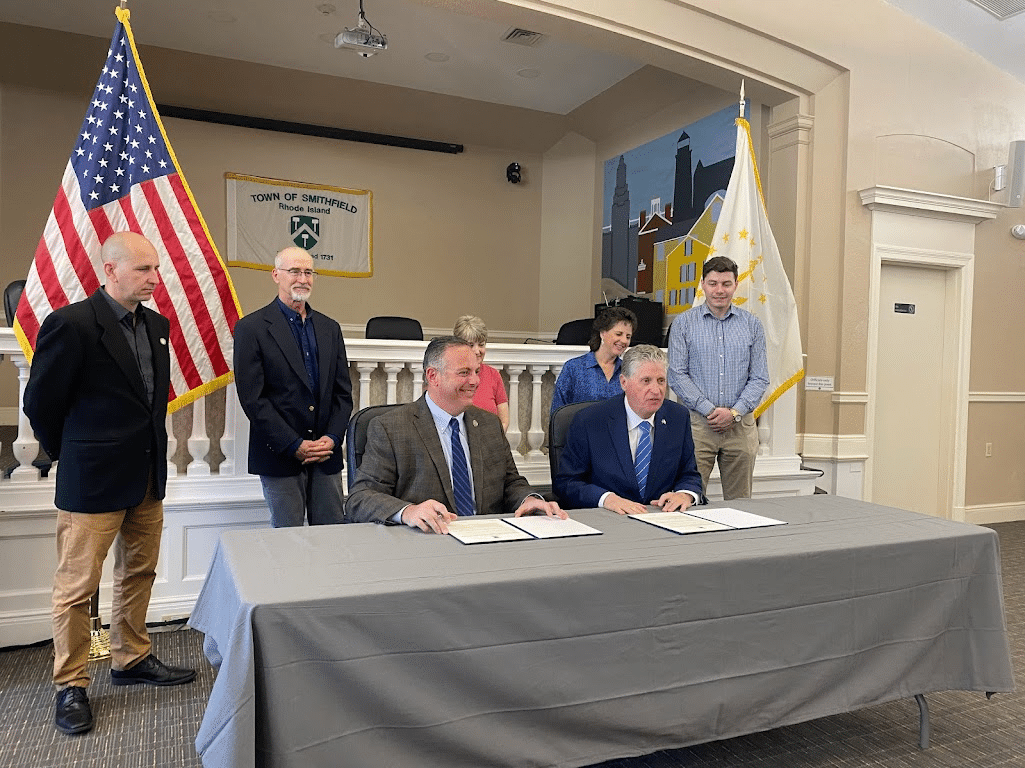 Always Learning Rhode Island Compact Signing For Town Of Springfield